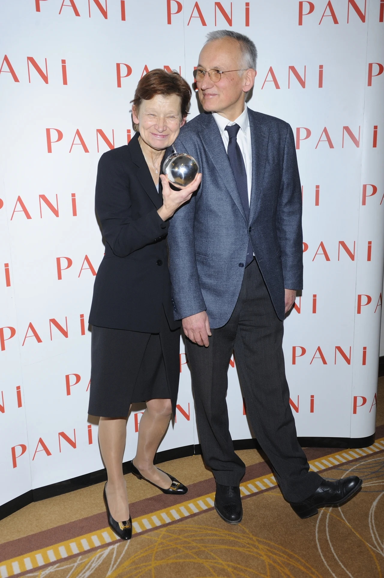 Jadwiga Jankowska-Cieślak z mężem Piotrem Jadwiga Jankowska-Cieślak z mężem Piotrem