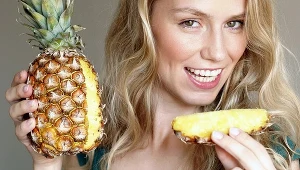 Dzięki zawartości błonnika ananas wspomaga odchudzanie