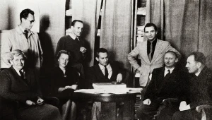 Redakcja "Tygodnika Powszechnego", Kraków, lata 50. 