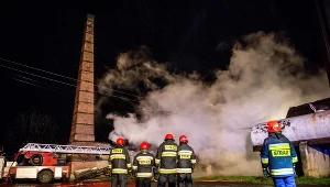 Ugaszono pożar w gorzelni w Radzikowie