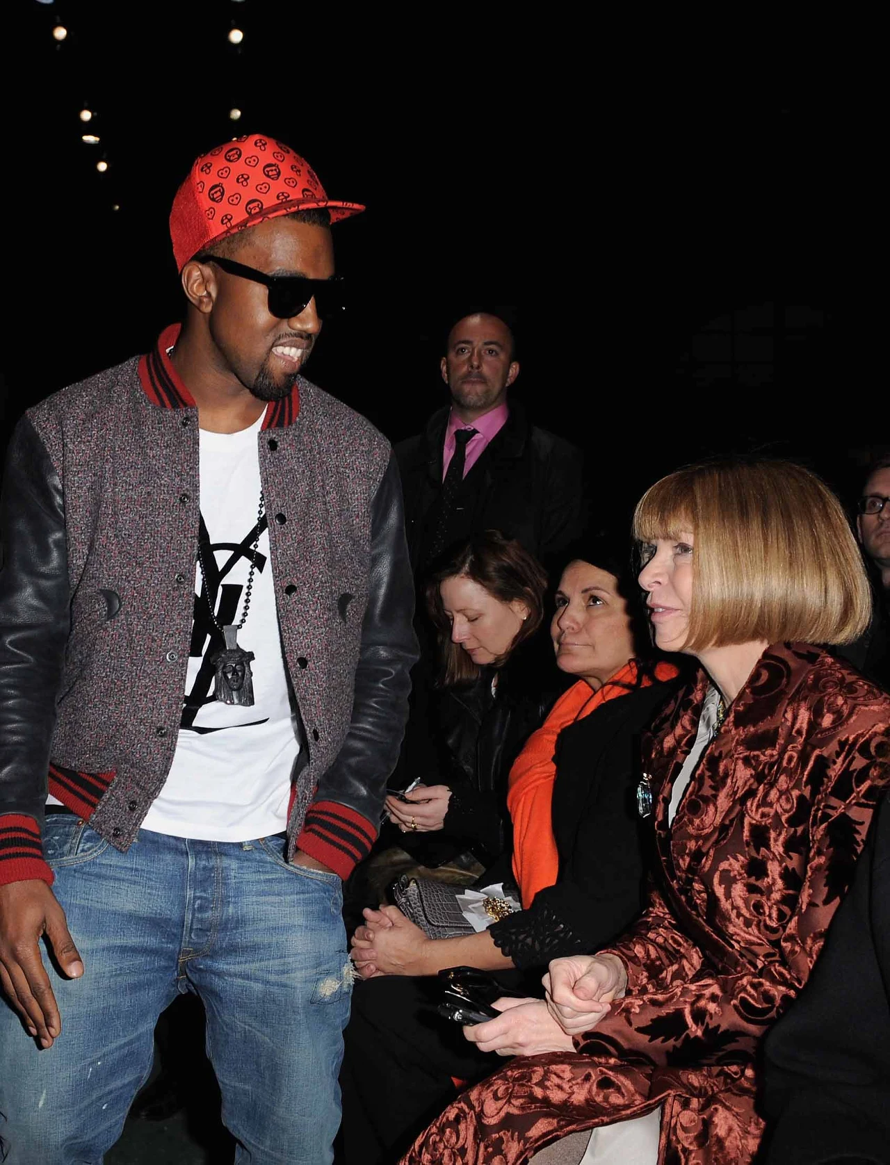 Kanye West i Anna Wintour Kanye West i Anna Wintour