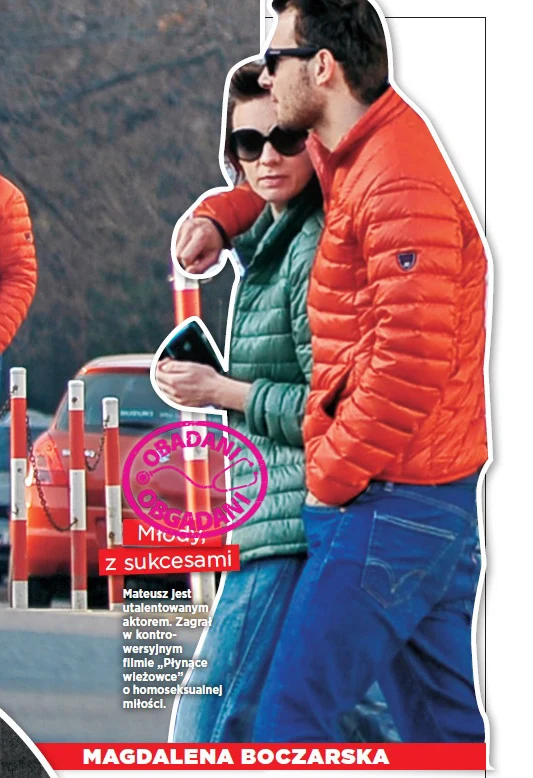 Magda Boczarska i Mateusz Banasiuk Magda Boczarska i Mateusz Banasiuk