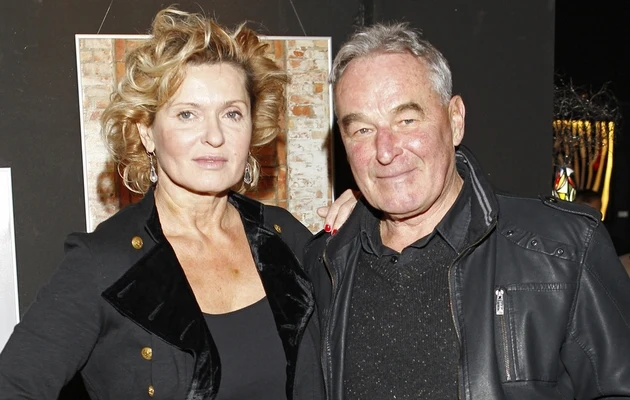 Ewa Kasprzyk z mężem