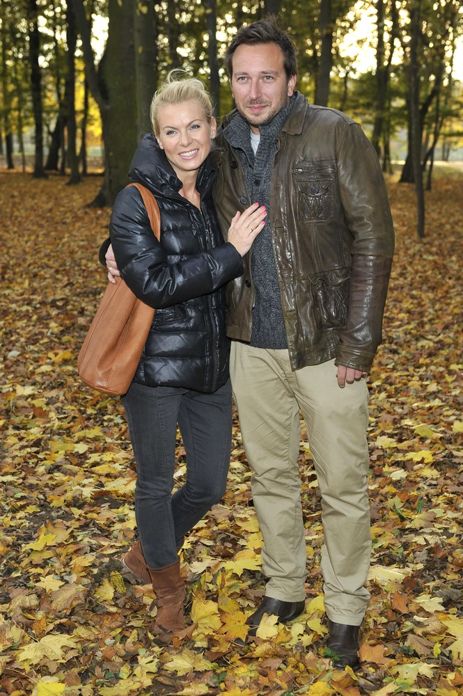 Karolina Nowakowska z mężem Maciejem Karolina Nowakowska z mężem Maciejem