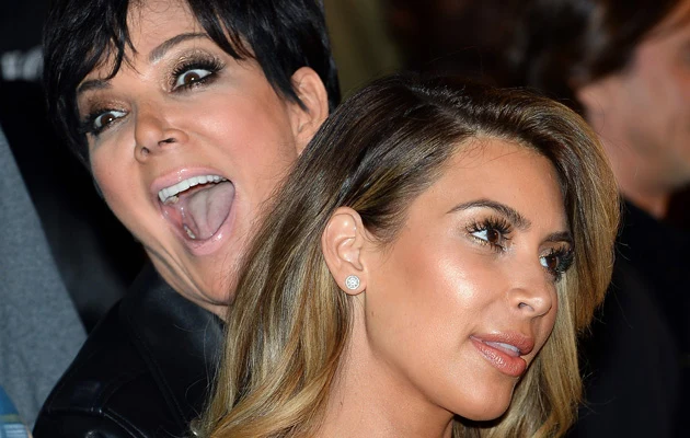 Kris Jenner i Kim Kardashian Kris Jenner i Kim Kardashian