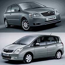 Corolla T Sport i Corolla Verso Corolla T Sport i Corolla Verso