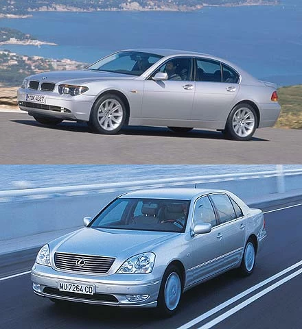 BMW 7 i Lexus LS430 (kliknij) BMW 7 i Lexus LS430 (kliknij)