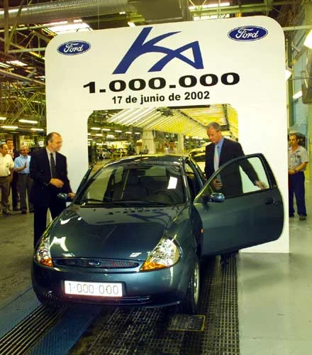 Milionowy Ford Ka w fabryce w Walencji (kliknij)