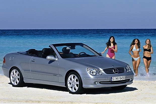 Mercedes CLK kabriolet (kliknij)