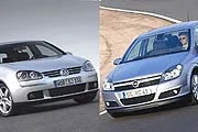 Golf V i Astra III