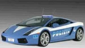 Policja w lamborghini