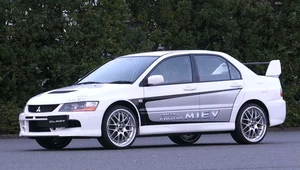 Rajdowy Lancer Evo na... prąd!