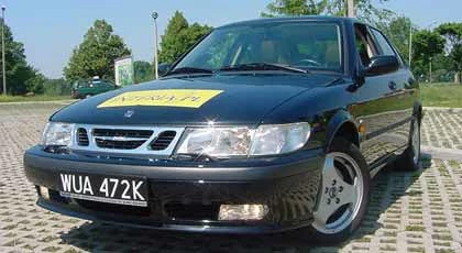 Sportowy saab