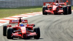 GP Turcji: Ferrari rządzi, Kubica daleko