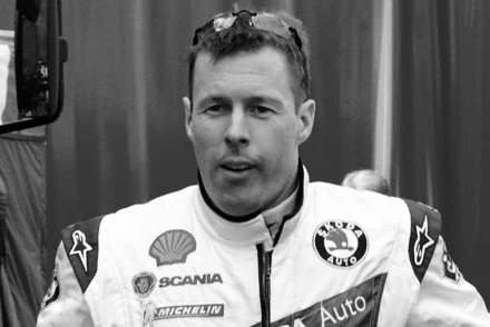 Colin McRae jako kierowca fabii WRC / kliknij