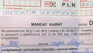 Mandat czysta złotowy...