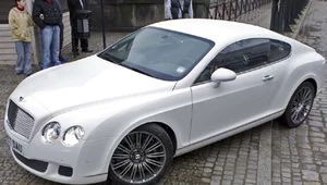 Testowany przez redakcje AMS bentley continental GT speed na sesji zdjęciowej w Kłodzku.