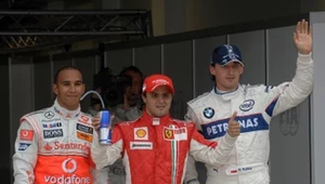 Kubica na podium!