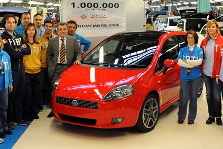 Milionowy fiat grande punto