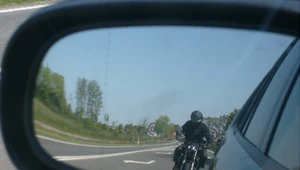 Motocyklista dostał 52 punkty