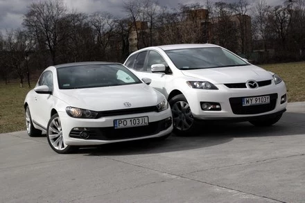 VW scirocco i mazda CX-7