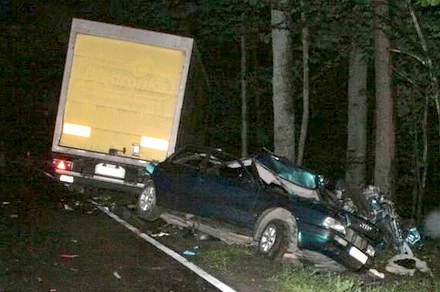 Jedna osoba z audi nie została ranna