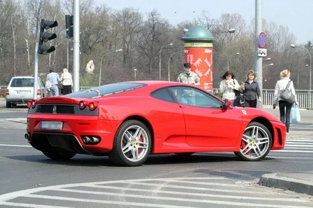 Ferrari w Warszawie /fot. Mateusz Jagielski