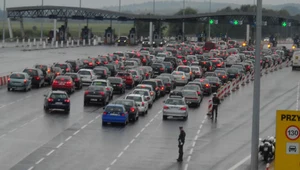 Klapa blokady autostrady