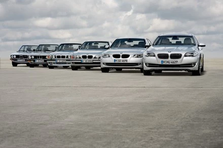 6 generacji BMW serii 5