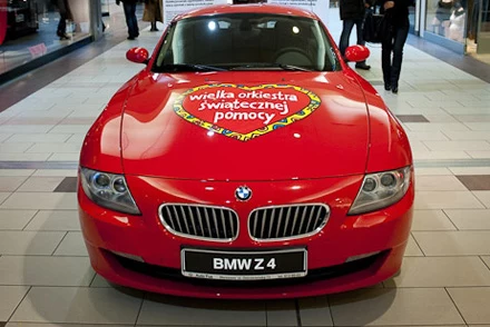 BMW Z4 coupé dla Wielkiej Orkiestrze Świątecznej Pomocy