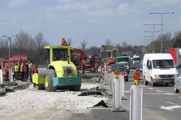 Przebudowa ronda rozpoczęła się od falstartu