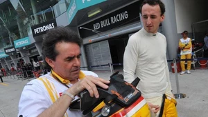 Kubica w czarnych barwach?