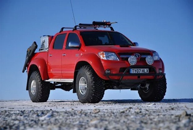 Zmodyfikowany hilux