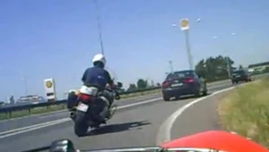 200 km/h policjanta, czyli ściema