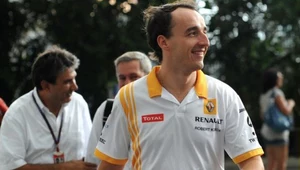 Kubica na ulubionym torze