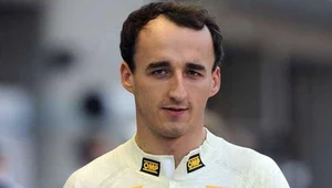 Kubica wjechał w pole