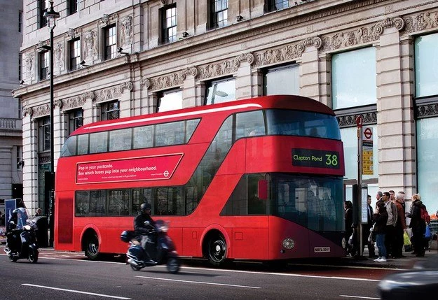 Nowy londyński autobus