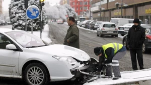 Pierwszy dzień ze śniegiem jest najbardziej niebezpieczny