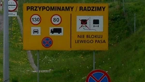 Dlaczego jedziesz lewym pasem?