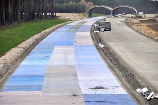 Autostrada A2 w okolicach  Rogozińca. Fot. AW