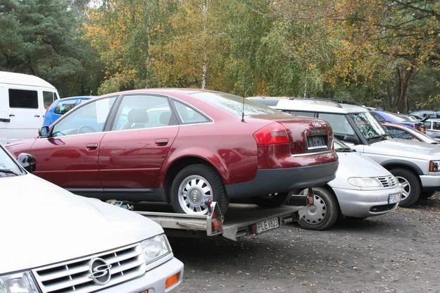 "Audi w tedeiku, bezwypadkowe, do opłat..."?