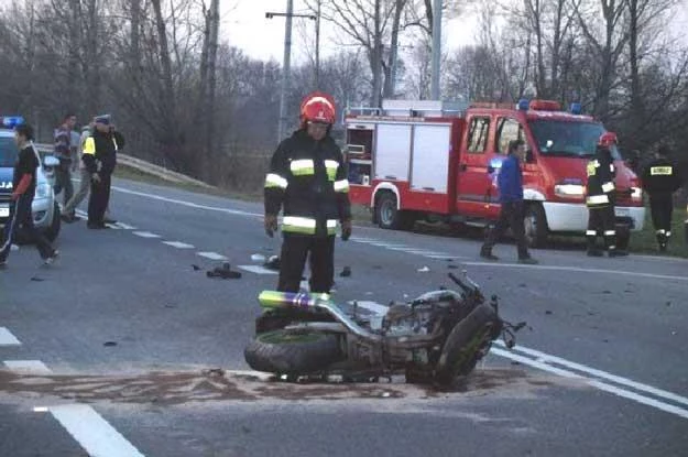 Jazda na motocyklu jest niebezpieczna