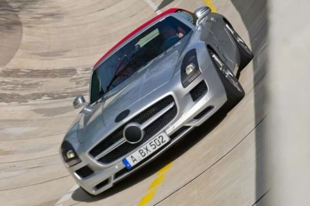 Mercedes SLS cabrio