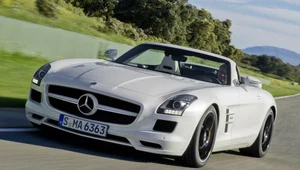 Mercedes SLS AMG roadster. 317 km/h bez dachu!