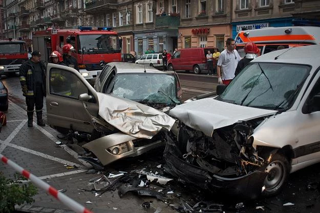 Wypadek może się zdarzyć również w mieście