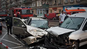 Wypadek może się zdarzyć również w mieście