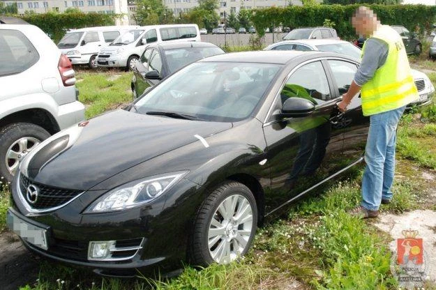 Kradziona mazda 6