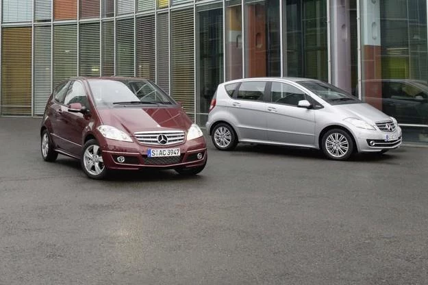 Mercedes produkuje również małe samochody