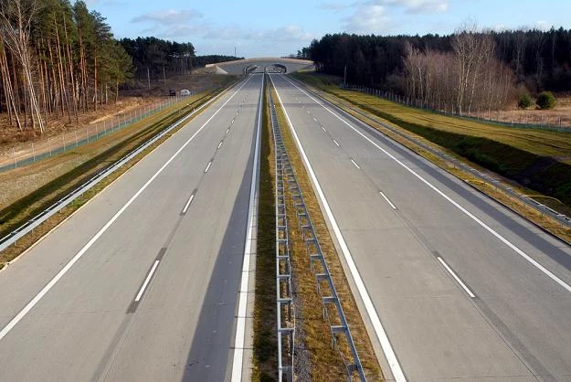 Autostrada piękna i... pusta / Fot: Stefan Królikowski