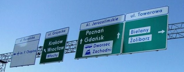 Warszawa jest źle oznakowana